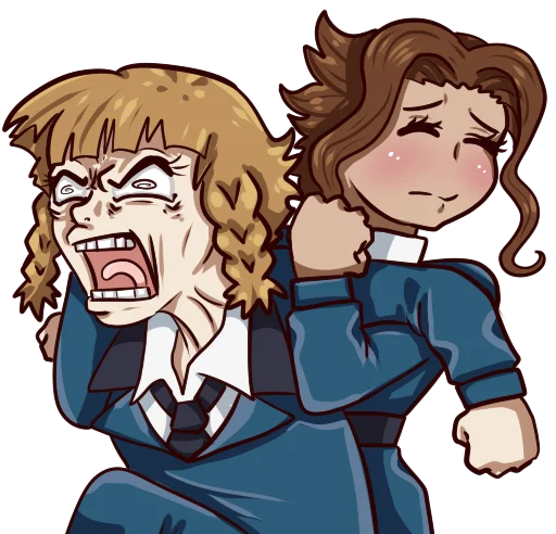 🤬 Стикер «Youjo Senki» для Telegram