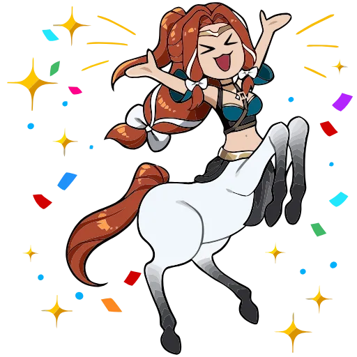 🥳 Эмодзи «Сагитта» для Telegram