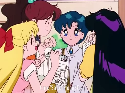Стикерпак Сейлор Мун/Sailor Moon 3 для Telegram — скачать
