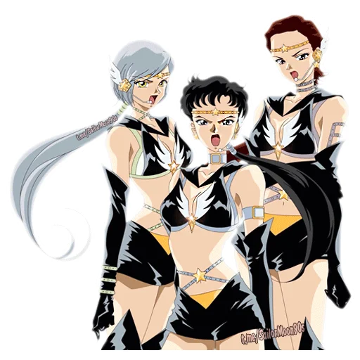 Стикерпак Sailor Starlight для Telegram — скачать