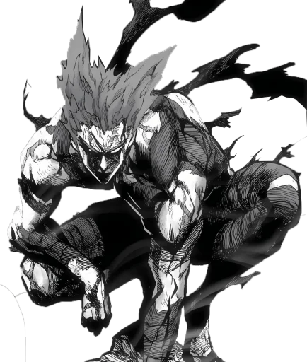 💫 Стикер «Saitama/Garou» для Telegram