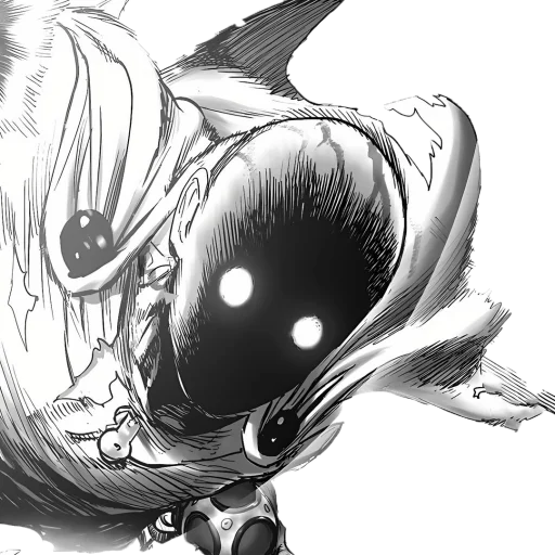 💫 Стикер «Saitama/Garou» для Telegram