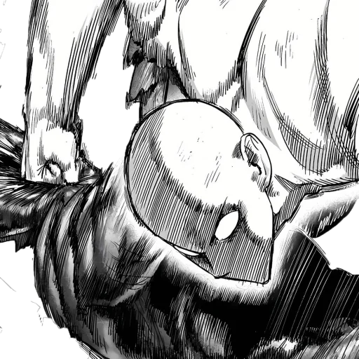 💫 Стикер «Saitama/Garou» для Telegram