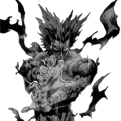 💫 Стикер «Saitama/Garou» для Telegram