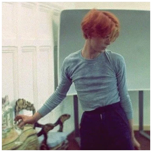 🙄 Стикер «David Bowie 5 Дэвид Боуи» для Telegram