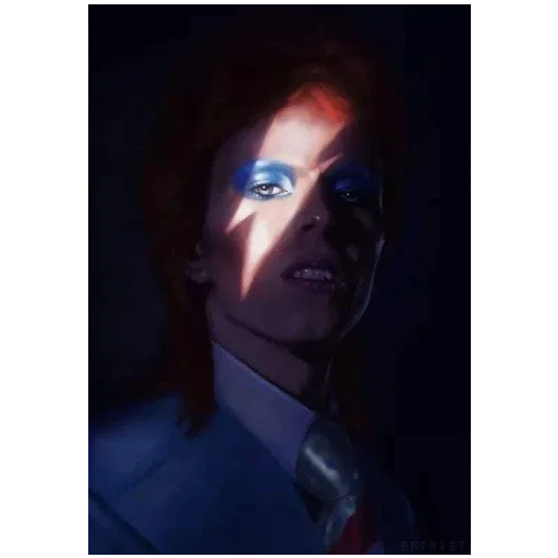 ⚡ Стикер «David Bowie 5 Дэвид Боуи» для Telegram