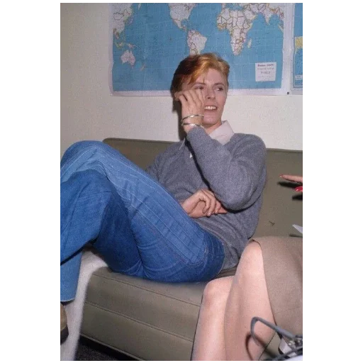 😀 Стикер «David Bowie 5 Дэвид Боуи» для Telegram
