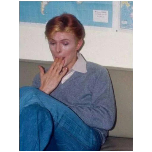Стикерпак David Bowie 5 Дэвид Боуи для Telegram