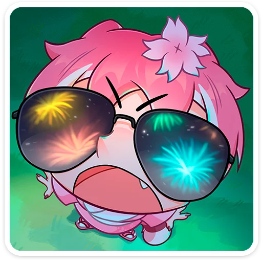😎 Стикер «Сакура» для Telegram