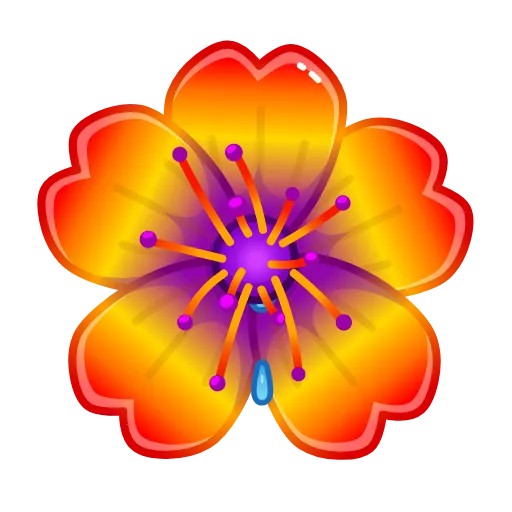 💎 Стикер «Sakura Flower» для Telegram