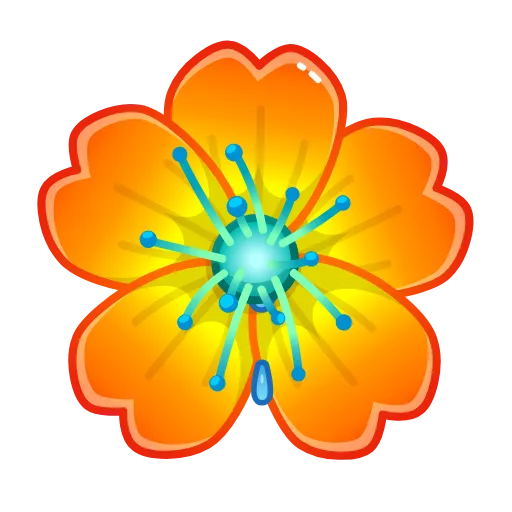 💎 Стикер «Sakura Flower» для Telegram