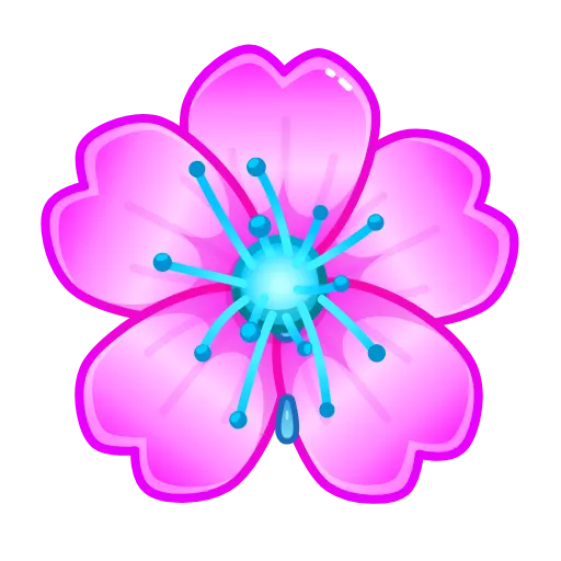 💎 Стикер «Sakura Flower» для Telegram