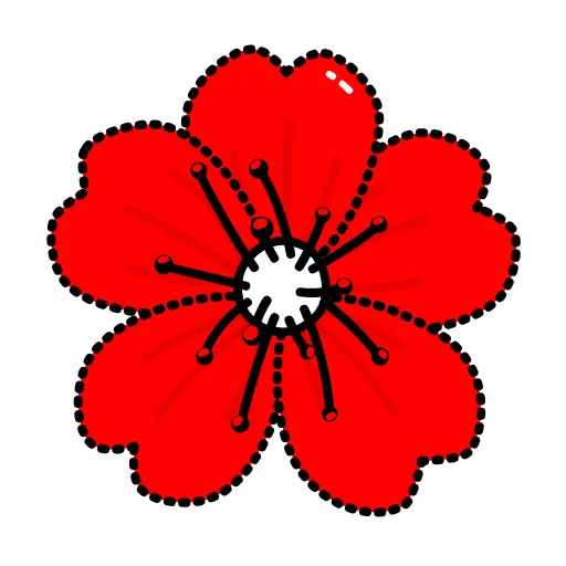 💎 Стикер «Sakura Flower» для Telegram