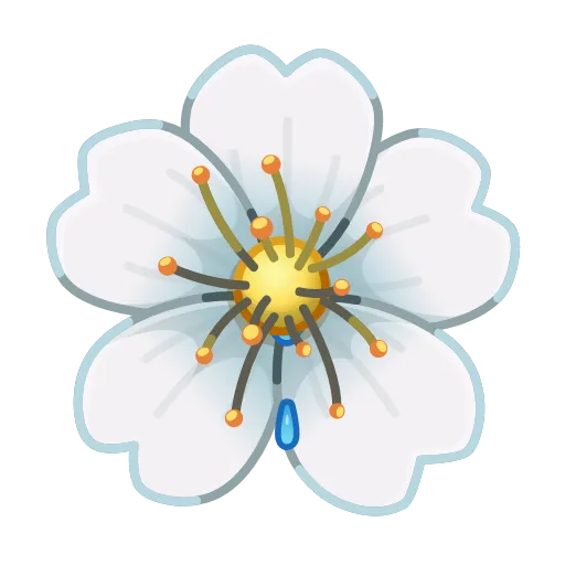 🌸 Эмодзи «Sakura Flower» для Telegram