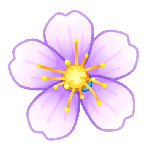 🌸 Эмодзи «Sakura Flower» для Telegram