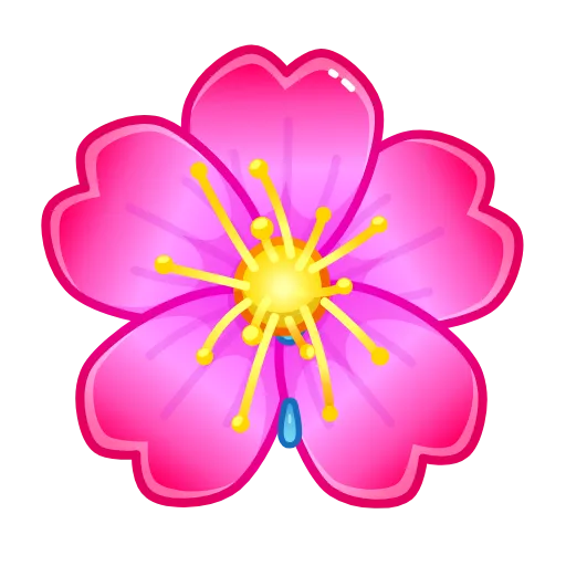 🌸 Эмодзи «Sakura Flower» для Telegram