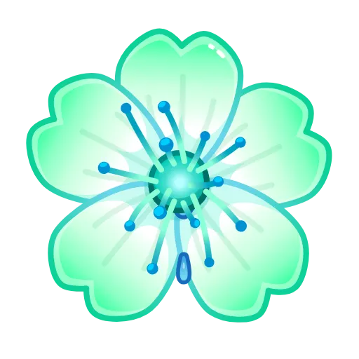 🌸 Эмодзи «Sakura Flower» для Telegram