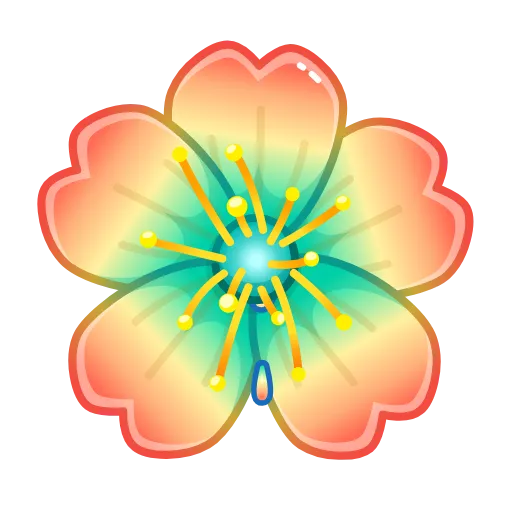🌸 Эмодзи «Sakura Flower» для Telegram