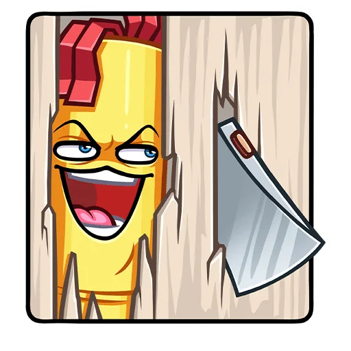 🔪 Стикер «Sale» для Telegram