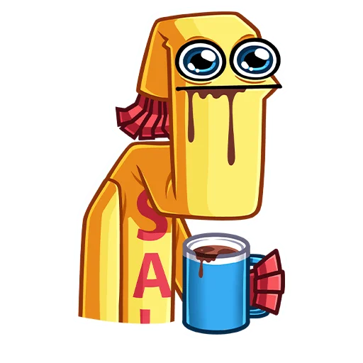 ☕️ Стикер «Sale» для Telegram