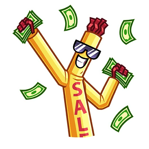 🤑 Стикер «Sale» для Telegram