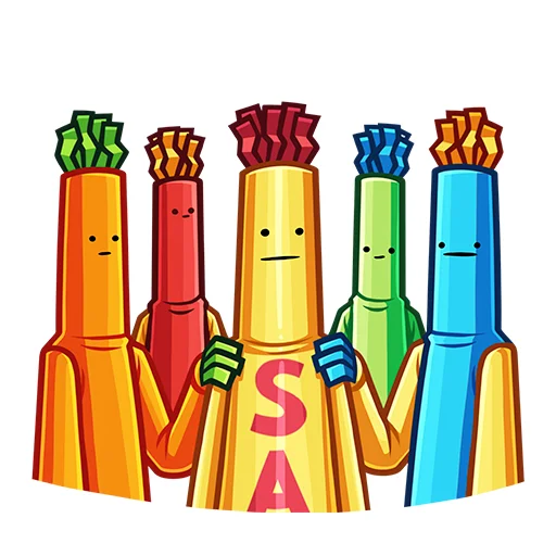 👬 Стикер «Sale» для Telegram