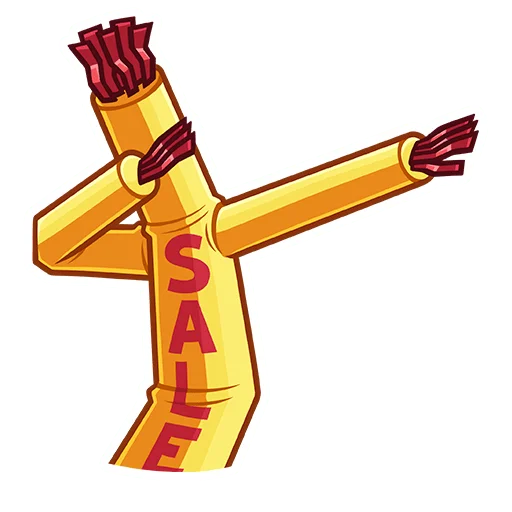 😎 Стикер «Sale» для Telegram