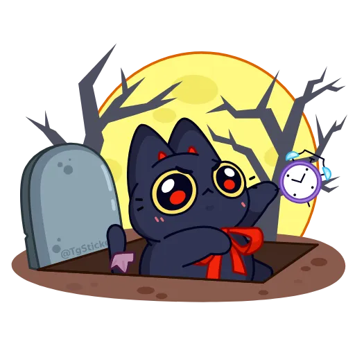 🤩 Стикер «Сейлем animated» для Telegram