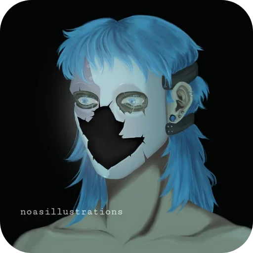 😭 Стикер «Sally Face» для Telegram
