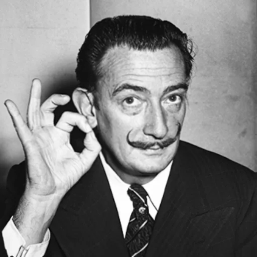 👌 Стикер «Salvador Dalí» для Telegram