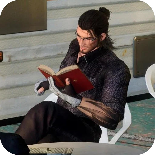 🪑 Стикер «Sam Metal Gear» для Telegram