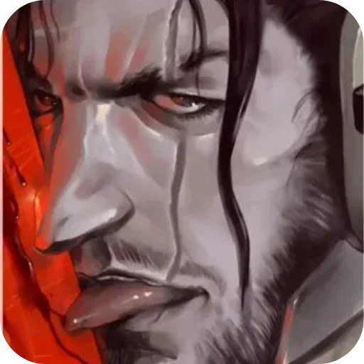 👅 Стикер «Sam Metal Gear» для Telegram