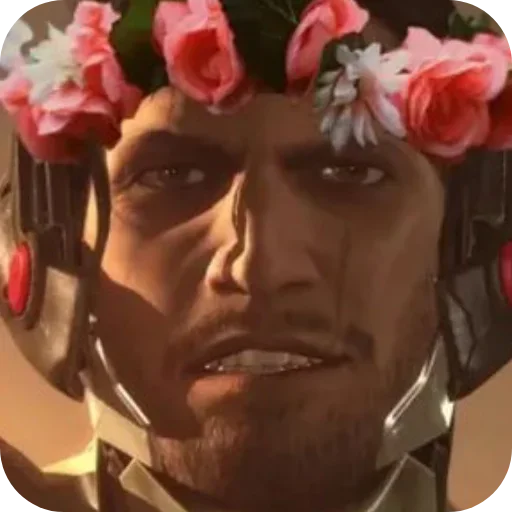 🌸 Стикер «Sam Metal Gear» для Telegram