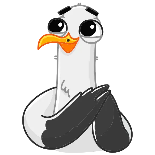 😊 Эмодзи «Чайка Сэм» для Telegram