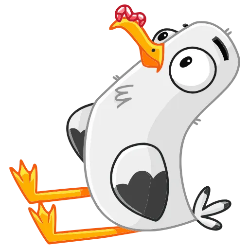 🧐 Эмодзи «Чайка Сэм» для Telegram