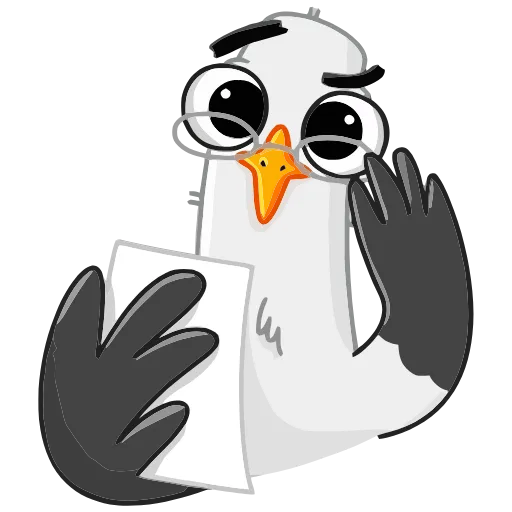 🚑 Эмодзи «Чайка Сэм» для Telegram
