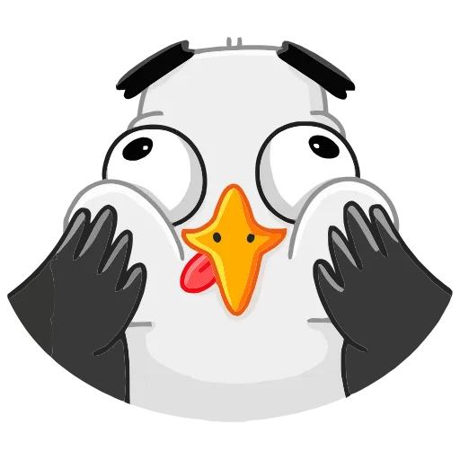 🤪 Эмодзи «Чайка Сэм» для Telegram
