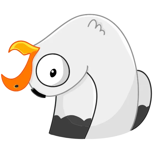 🙃 Эмодзи «Чайка Сэм» для Telegram