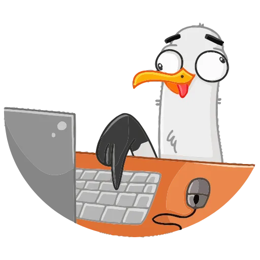 🤪 Эмодзи «Чайка Сэм» для Telegram