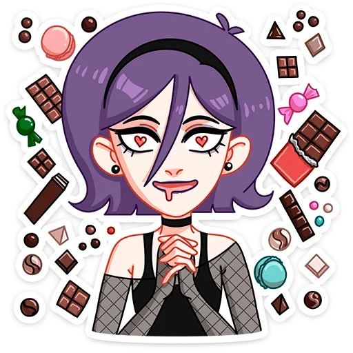 🍫 Стикер «Саманта» для Telegram