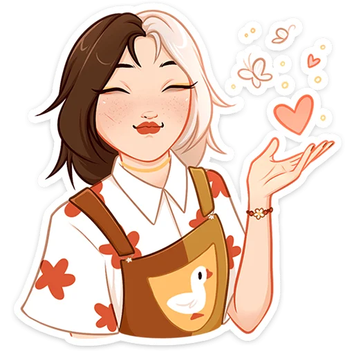😘 Стикер «Саммер» для Telegram