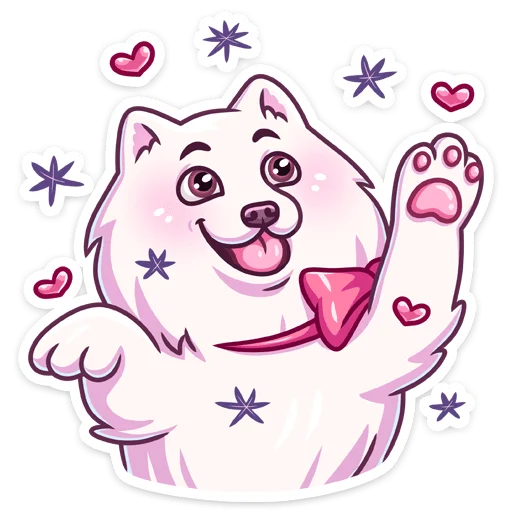 ❄ Стикер «Самми без надписей» для Telegram