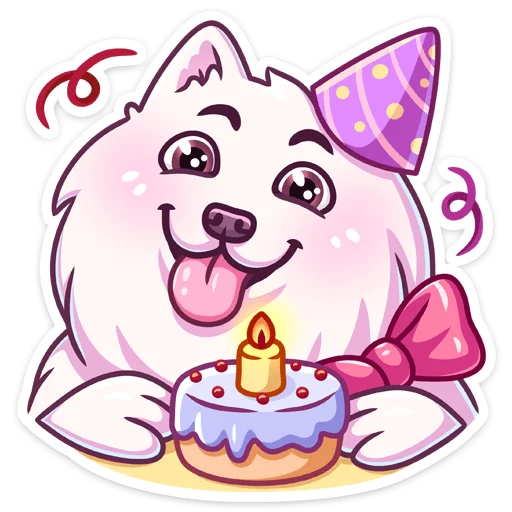 🥳 Стикер «Самми без надписей» для Telegram