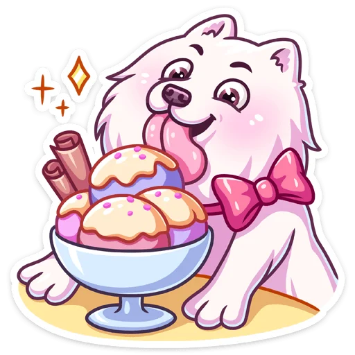 🍦 Стикер «Самми без надписей» для Telegram