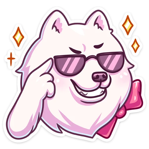 😎 Стикер «Самми без надписей» для Telegram