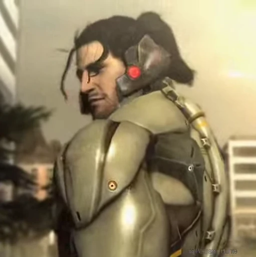 Стикерпак Metal Gear Rising Jetstream Sam для Telegram — скачать