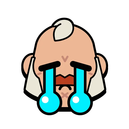 😭 Стикер «Sam Pins» для Telegram