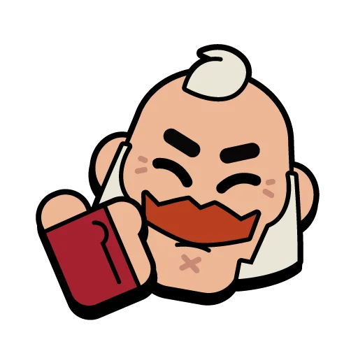 👍 Стикер «Sam Pins» для Telegram