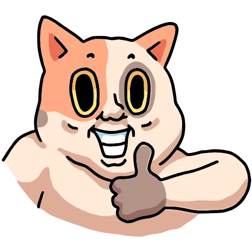 👍 Эмодзи «Самсон» для Telegram