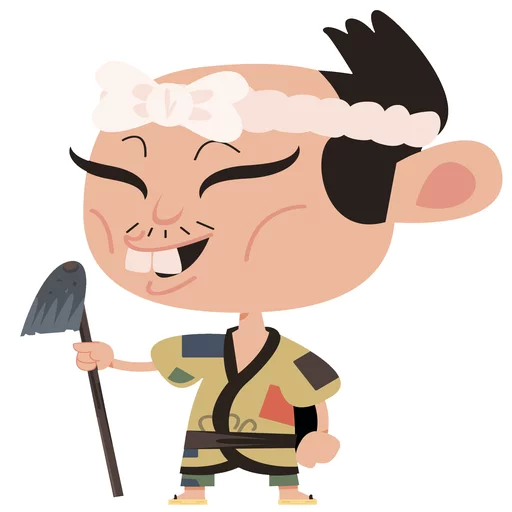 Стикерпак Samurai для Telegram — скачать